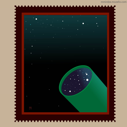 Space stamp