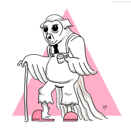 Retired teacher Mr Owl