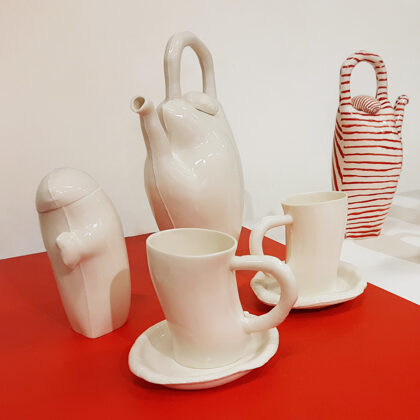 porcelain tea set