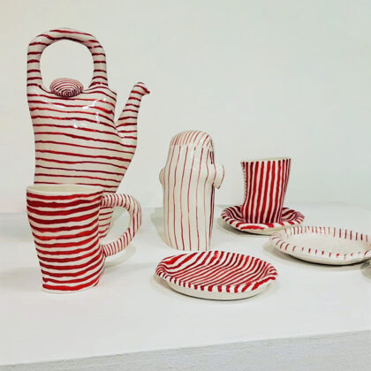 porcelain tea set